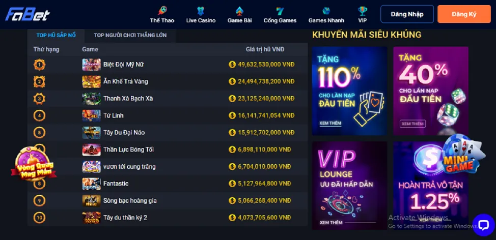 Ưu đãi và khuyến mãi hấp dẫn tại LC79 login